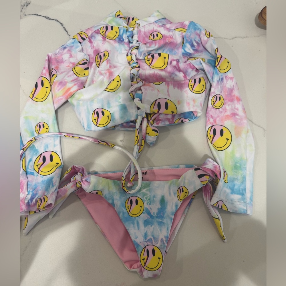 Too Cool Beachwear Smiley Swimsuit